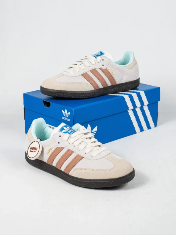 Sepatu-Adidas-Samba-OG-Crystal-White-Clay-Strata-Sneakers-Casual-Authentic