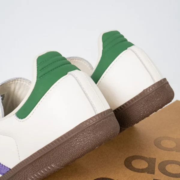 Sepatu-Adidas-Samba-OG-White-Collegiate-Purple-Green-Brown-Sneakers-Authentic