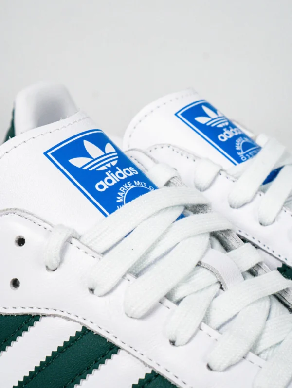 Sepatu-Adidas-Samba-OG-Cloud-White-Collegiate-Green-Gum-Sneakers-Authentic