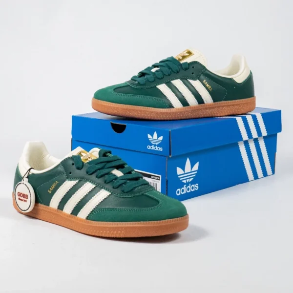 Sepatu-Adidas-Samba-OG-Collegiate-Green-Cream-Sneakers-Authentic