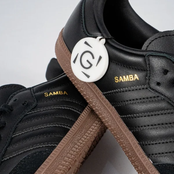 Sepatu-Adidas-Samba-OG-Core-Black-Gum-Allblack-Gum-Sneakers Authentic